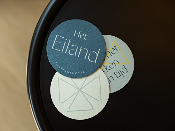 Picture of coasters in own design of Het Eiland